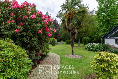 Propriété de campagne, parc arboré et piscine
