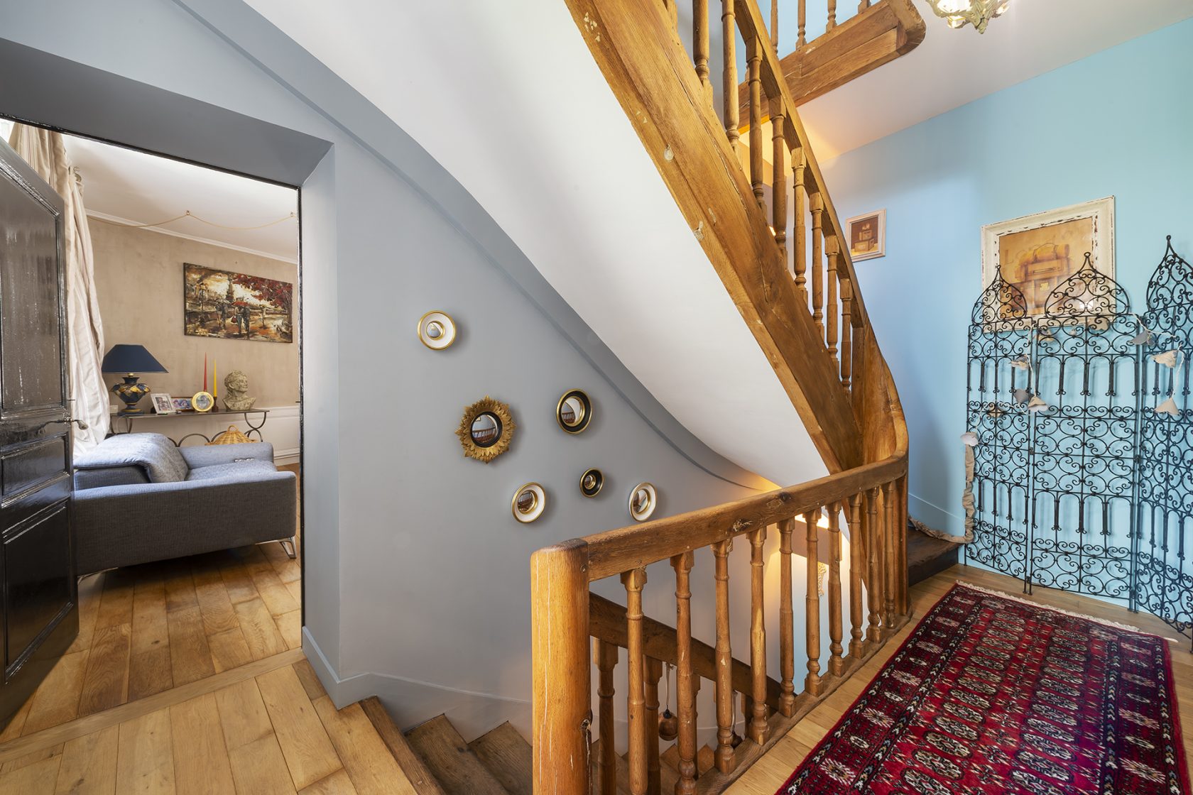 Charming renovated house in the heart of the town of Saumur.