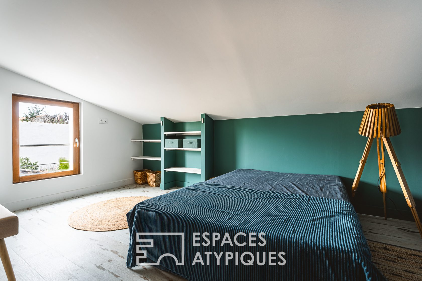 Ancien chai viticole réhabilité en loft