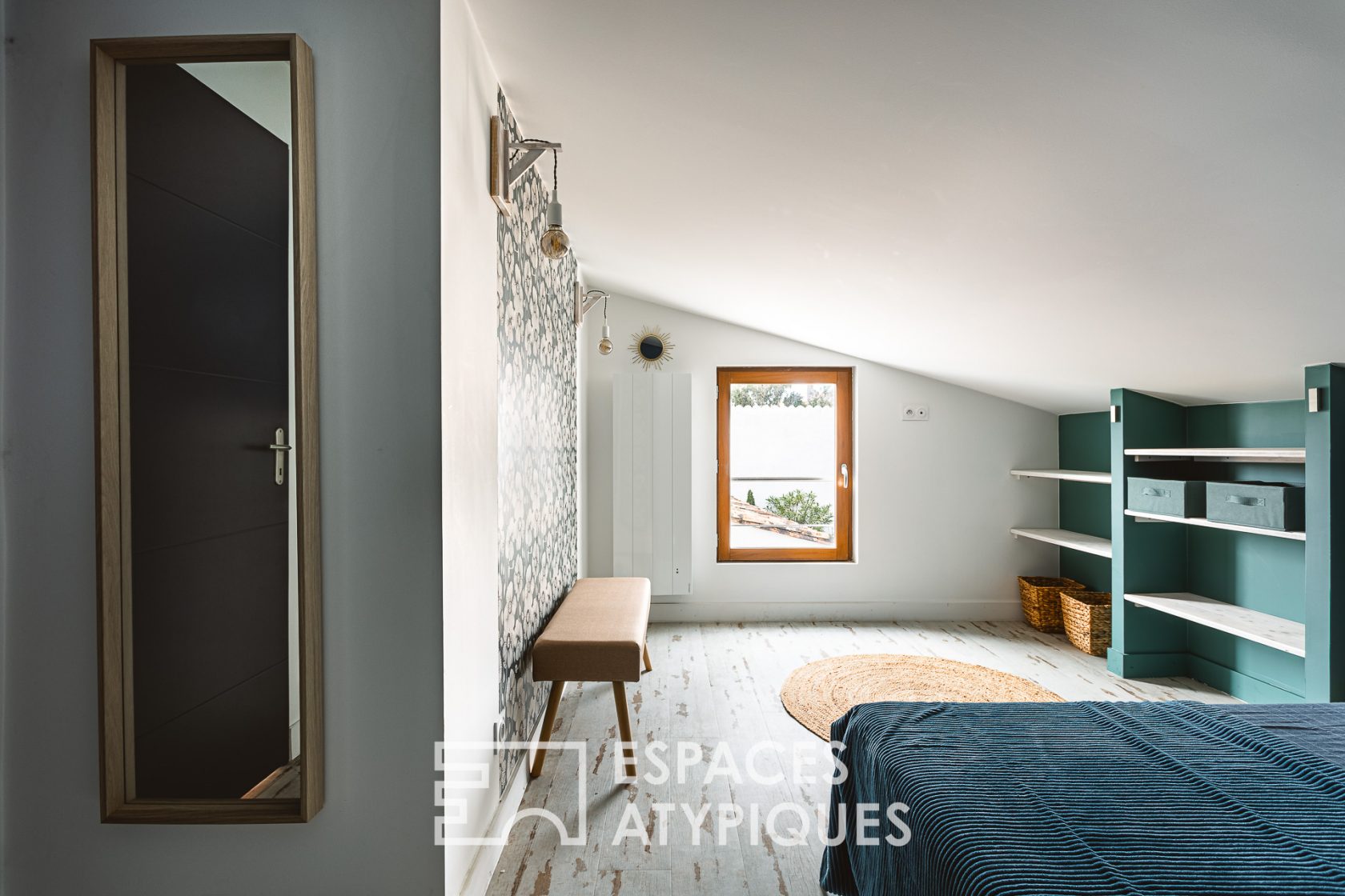 Ancien chai viticole réhabilité en loft