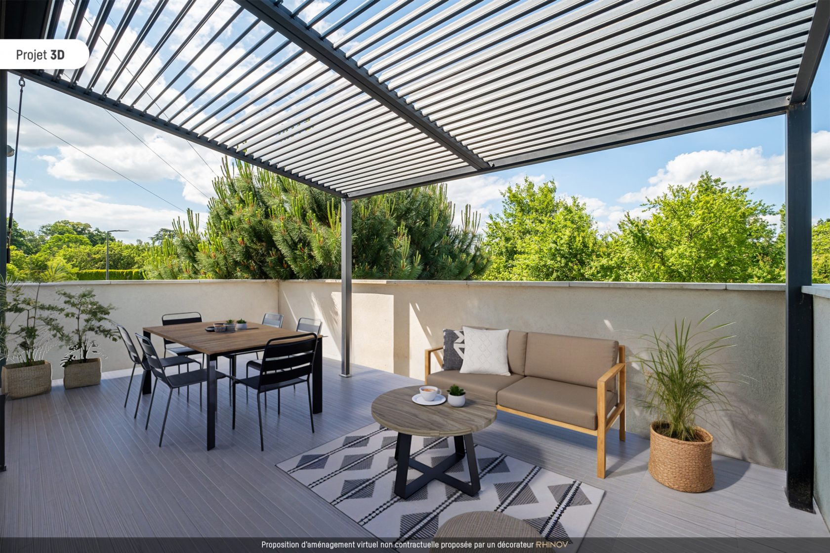 Appartement duplex avec jardin et terrasse