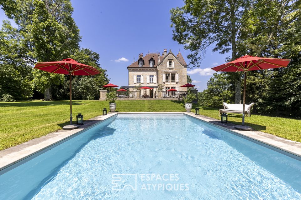 L'élégance à la française dans ce château du XIXe