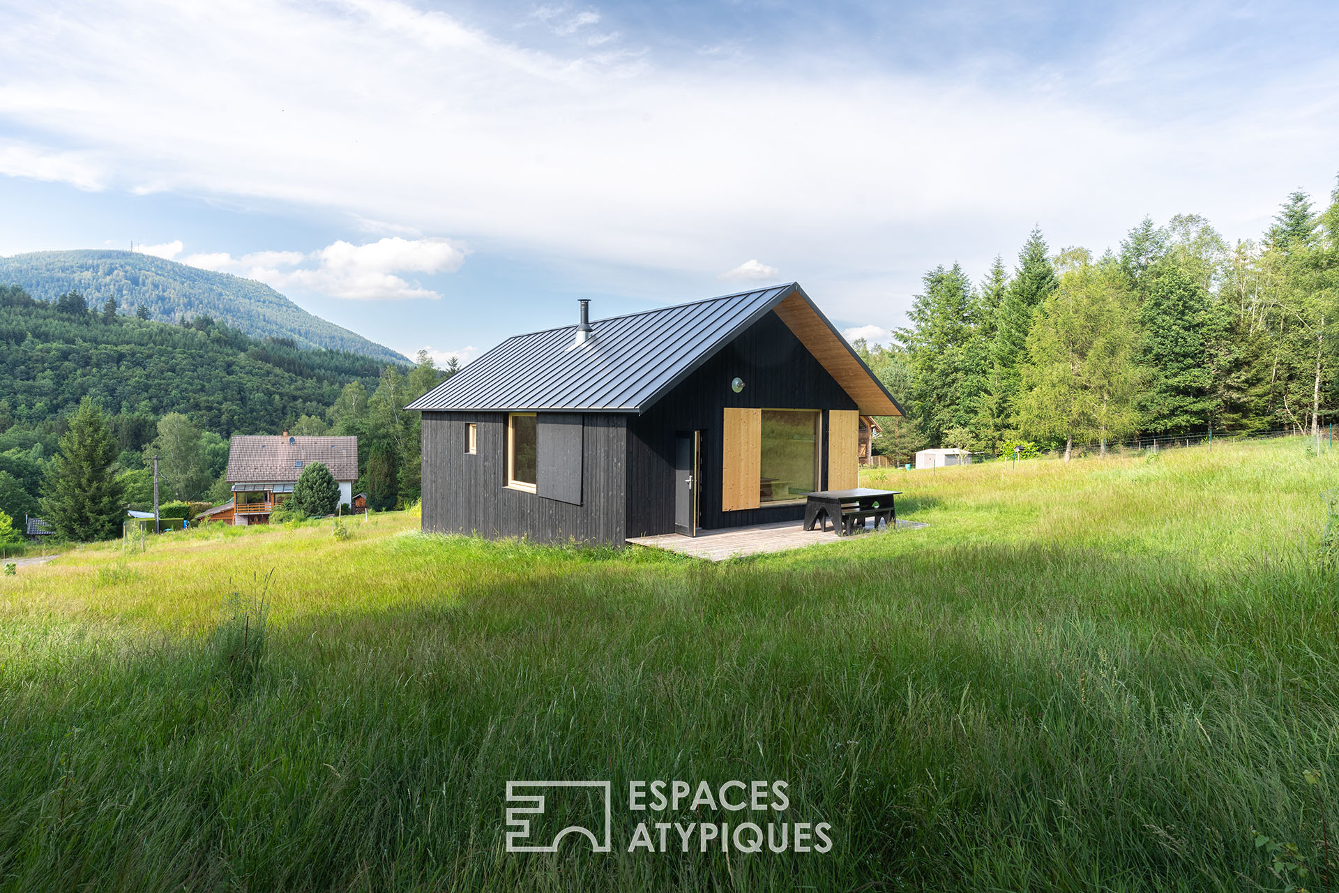 Chalet d’architecte minimaliste en pleine nature