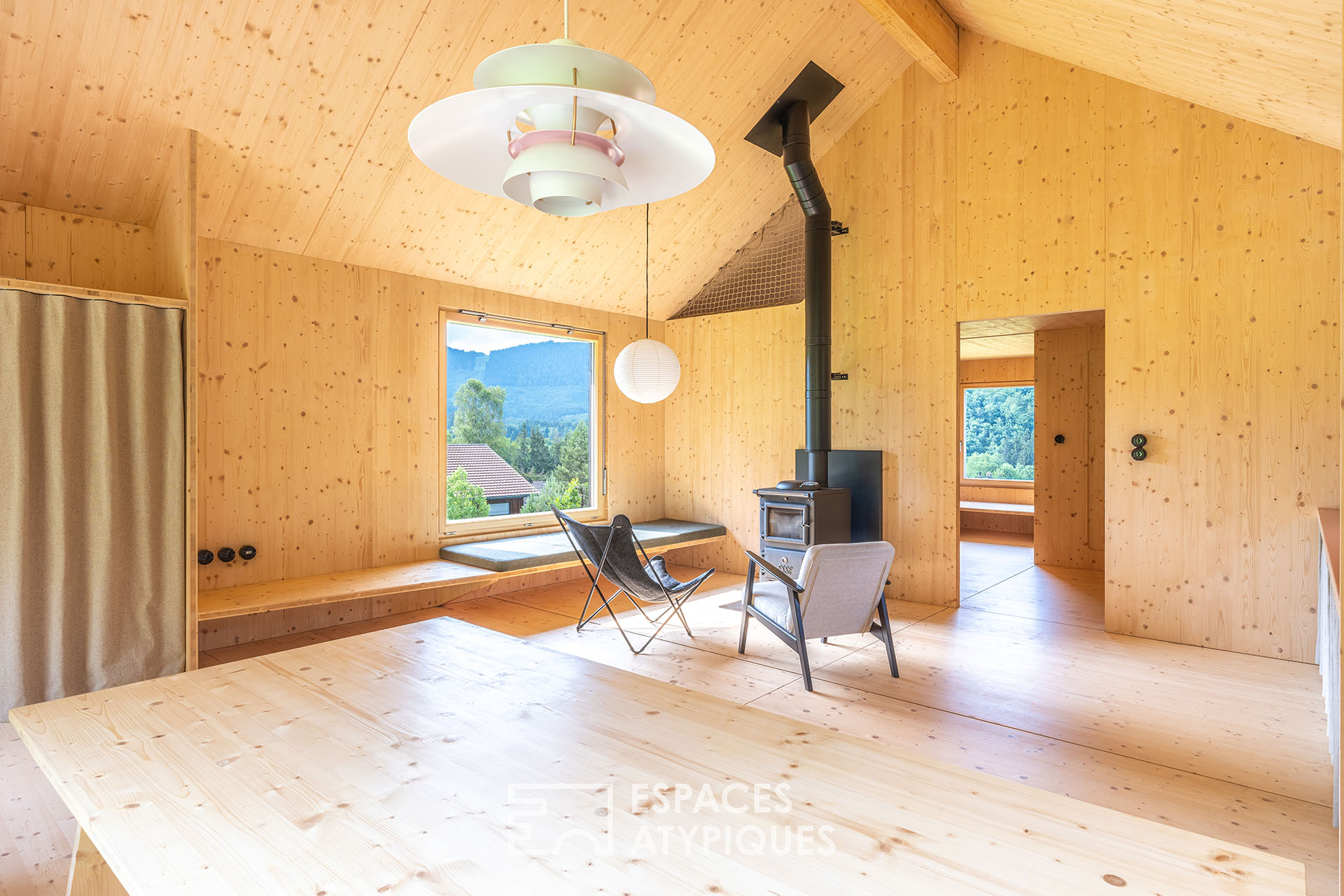 Chalet d’architecte minimaliste en pleine nature
