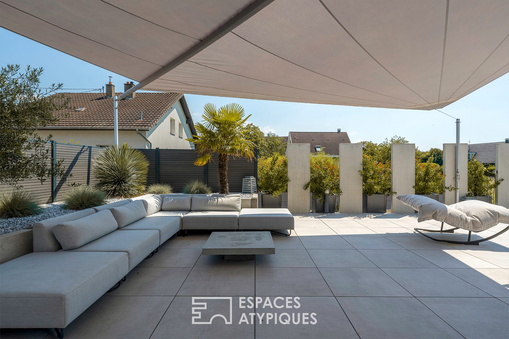 Maison d’architecte contemporaine et sa piscine