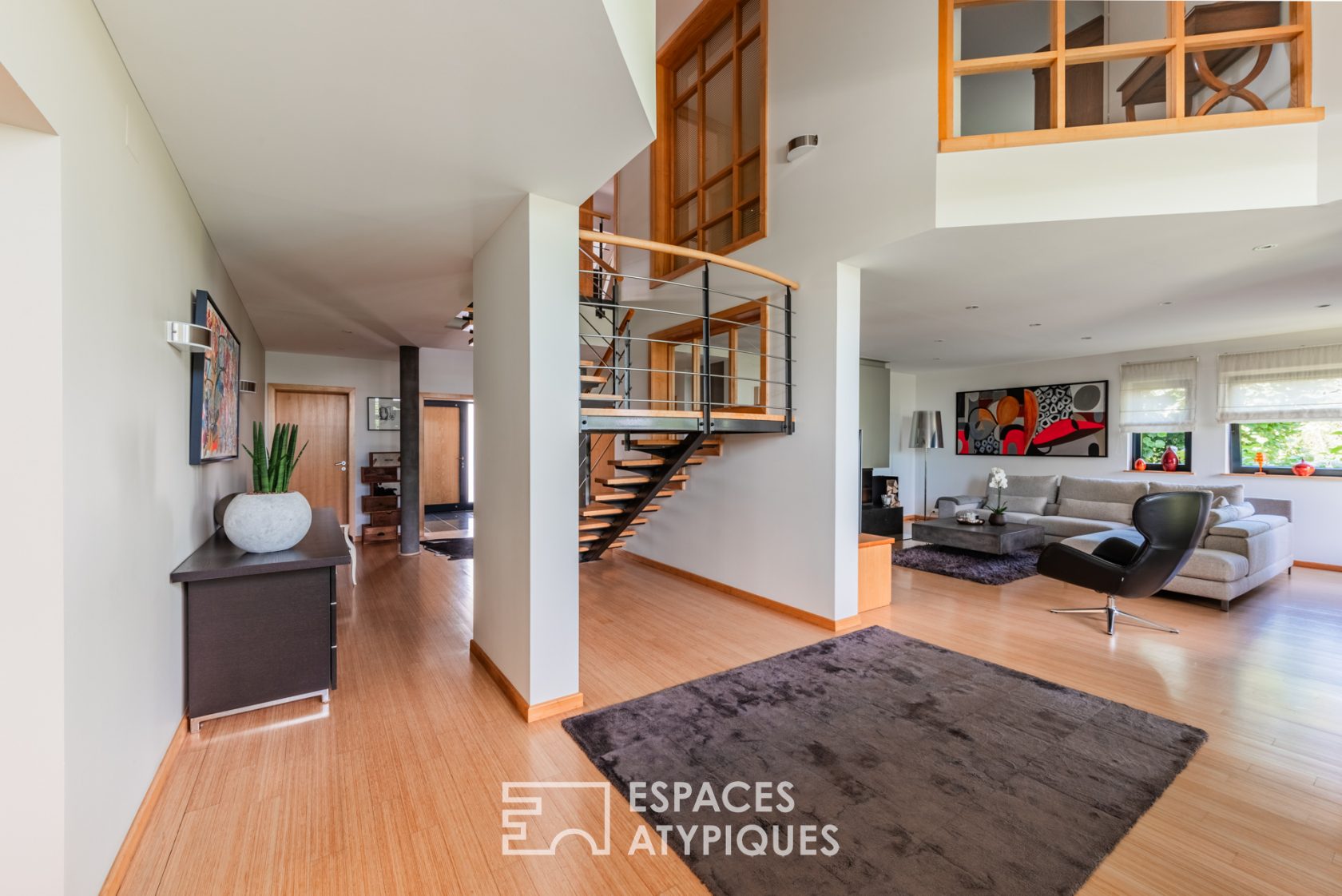 Maison d’architecte et sa piscine