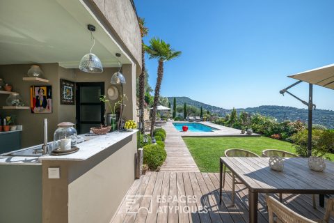Magnifique villa de 144m² avec vue panoramique – Grasse Magagnosc