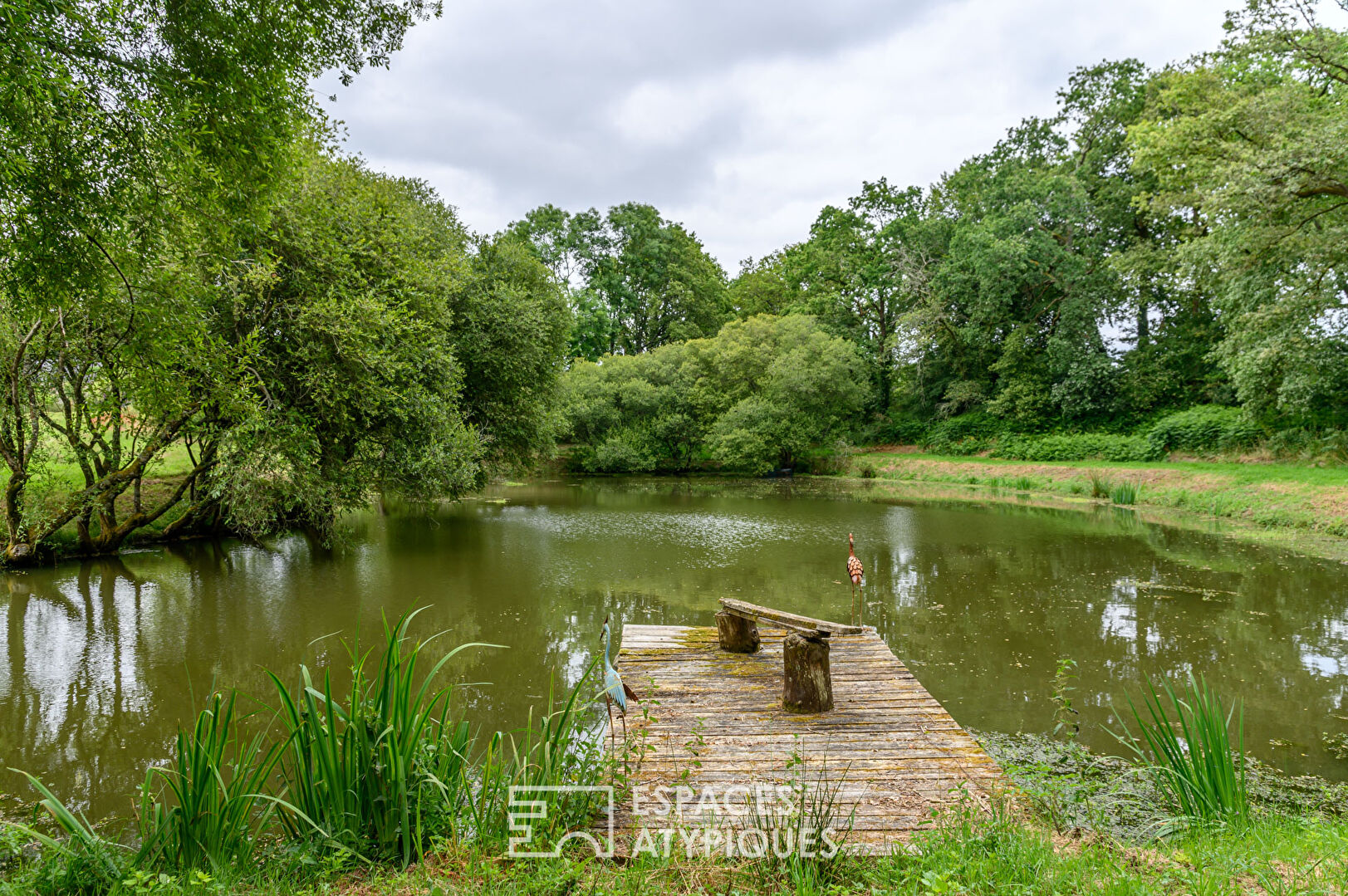 Propriété de charme et son parc paysager sur 2 hectares