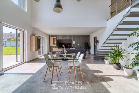 Magnifique maison d’architecte passive en périphérie sud d’Amiens