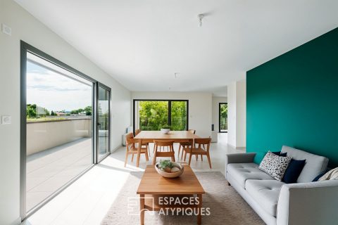 Rooftop with a privileged view of Niort