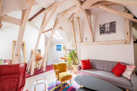 Appartement de charme sous les toits