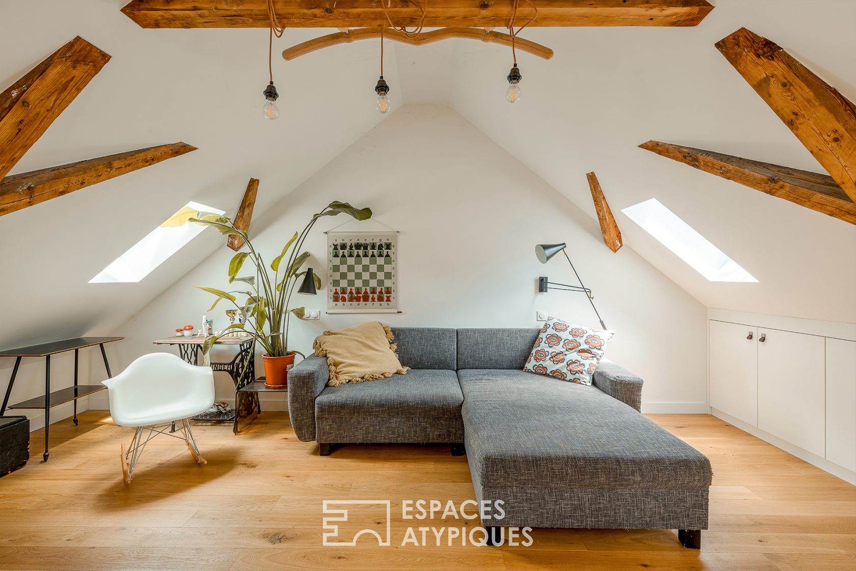 Maison de ville rénovée par un architecte au coeur de Neudorf