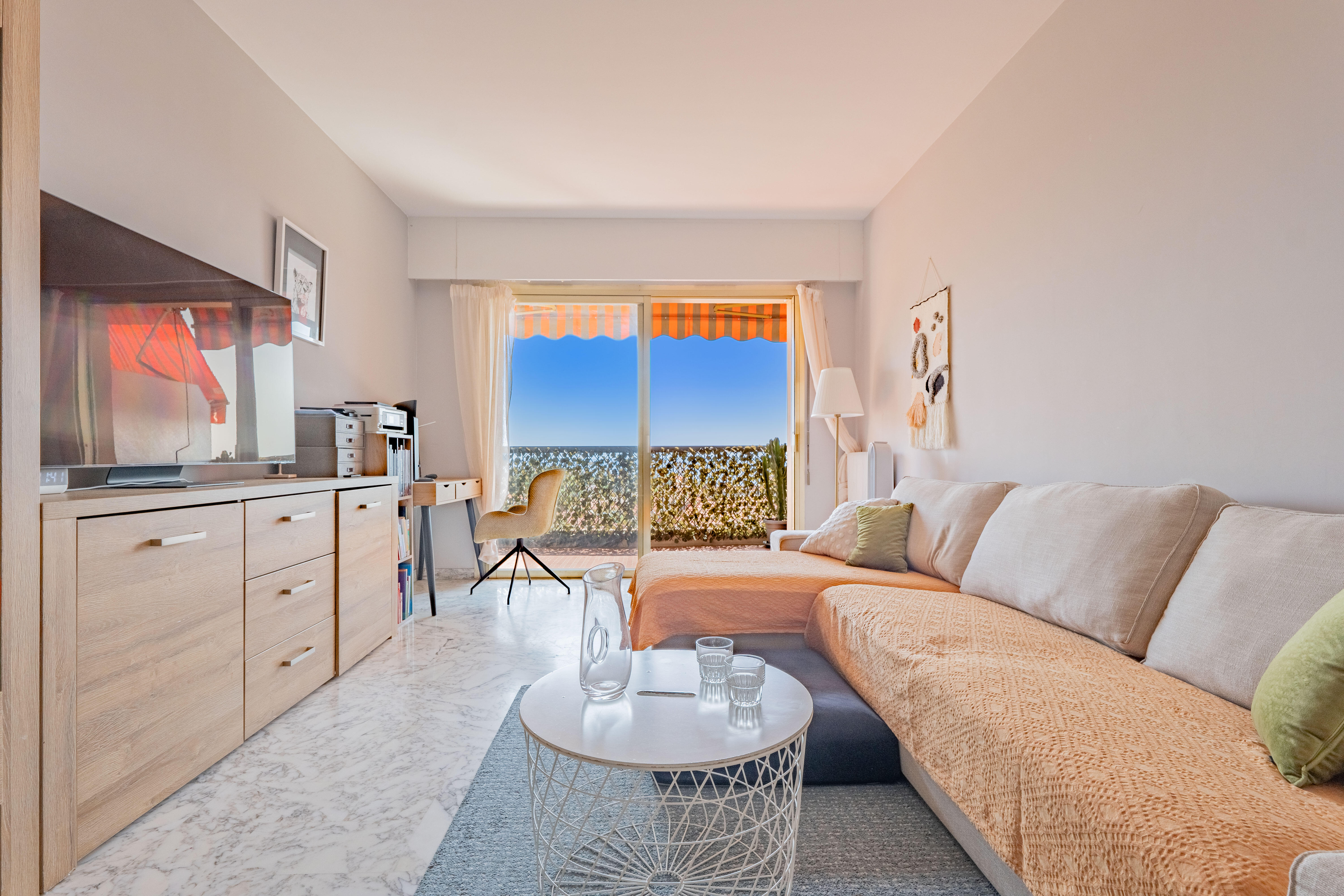 Appartement Beaulieu sur Mer vue mer panoramique