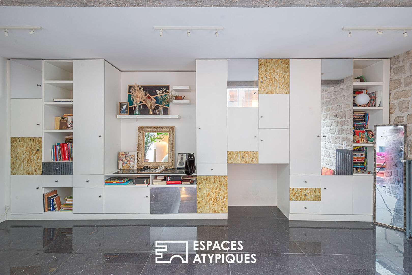 Loft industriel repensé par architecte