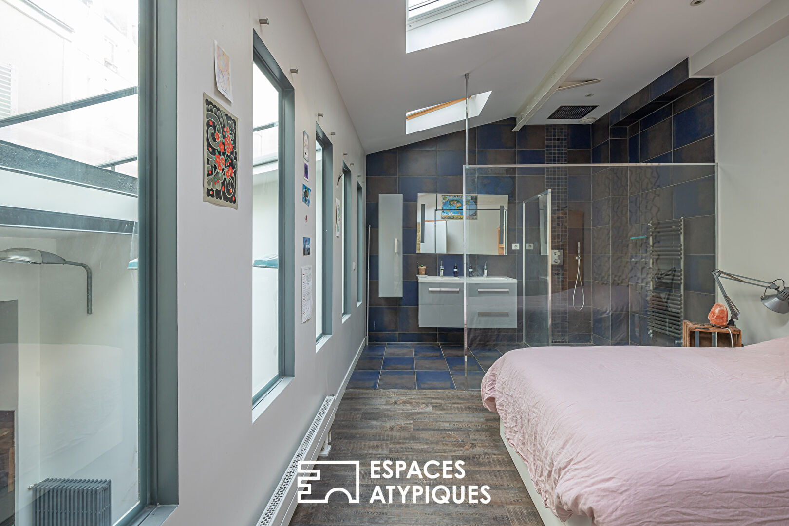 Loft industriel repensé par architecte