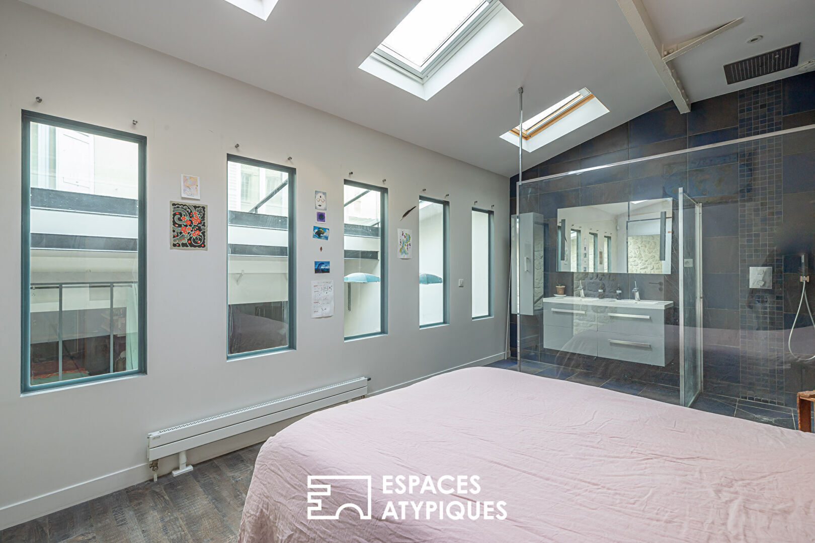 Loft industriel repensé par architecte
