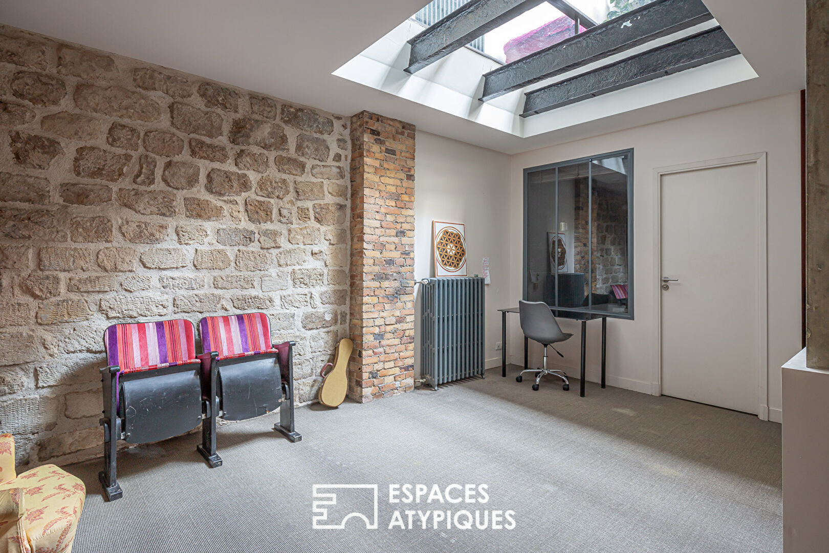Loft industriel repensé par architecte