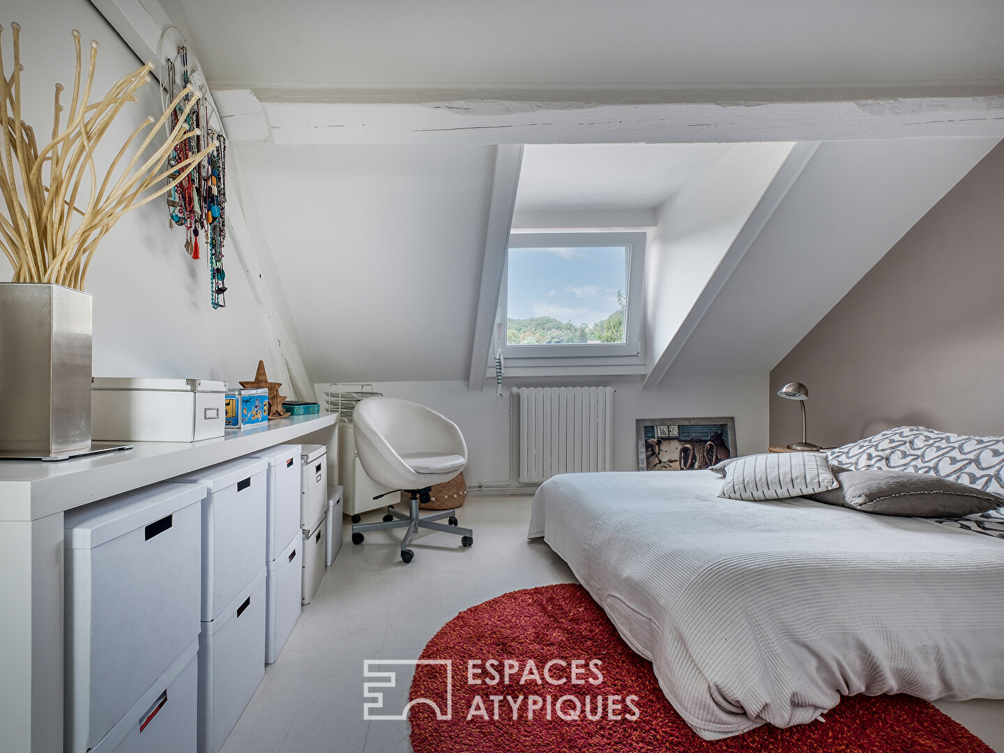 Le duplex sous les toits au coeur de Palaiseau
