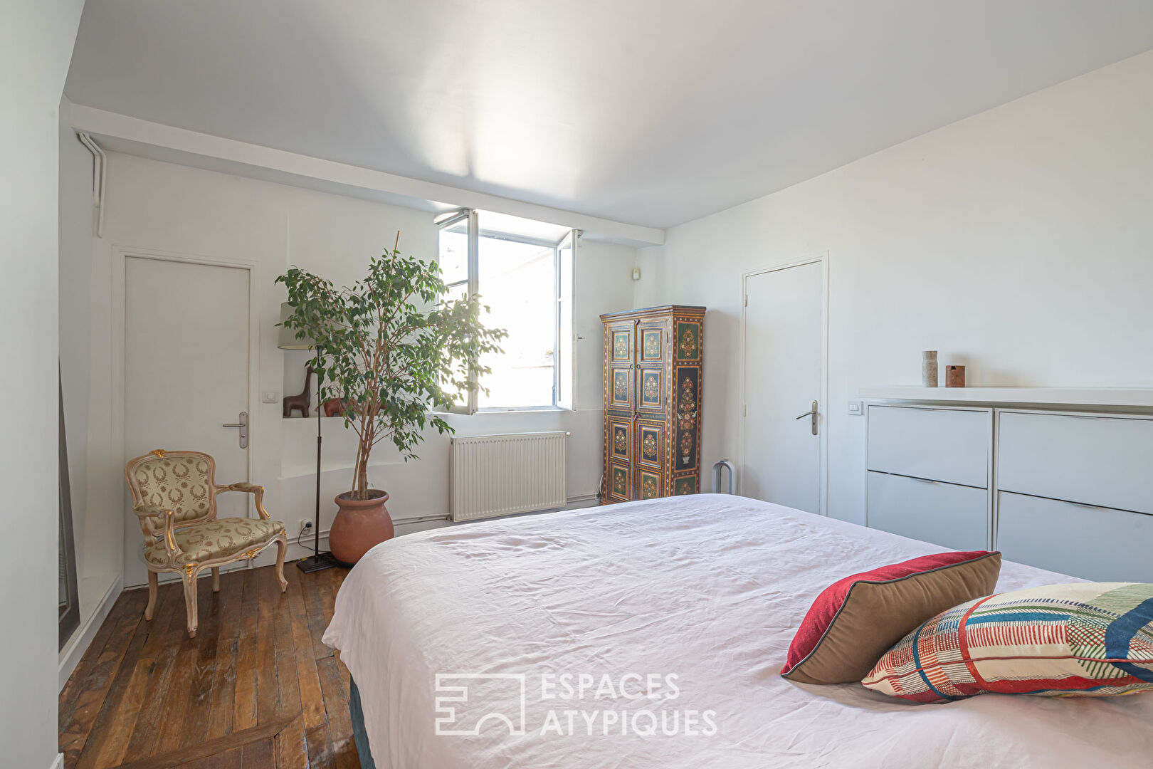 Appartement traversant avec vue Beaubourg
