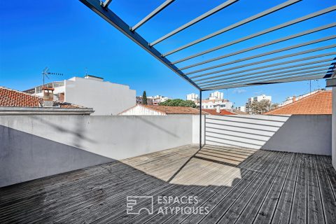 Maison de ville en excellent état avec terrasse au coeur de Montpellier