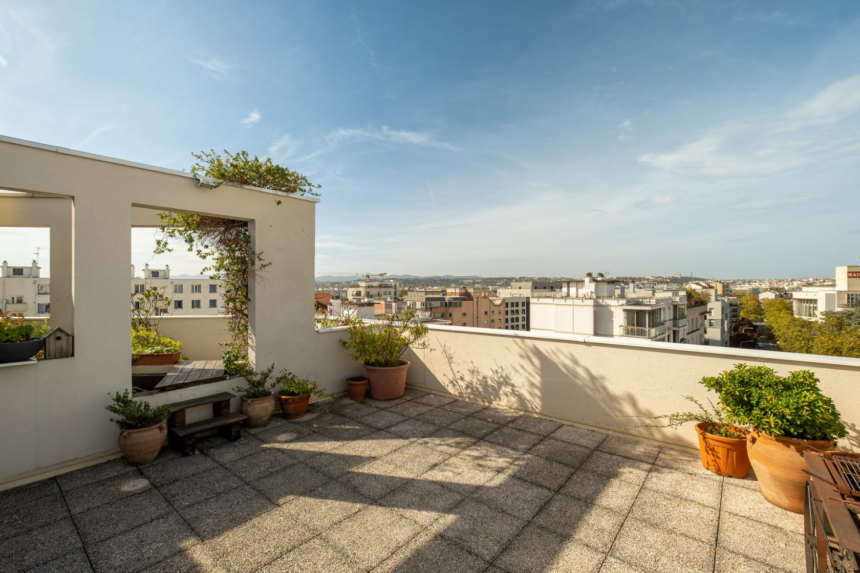 Attic with breathtaking view in the 8th