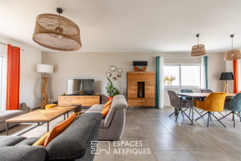 Villa avec piscine et gîtes à proximité de l’Océan