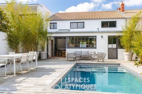 Family home with characterful renovation