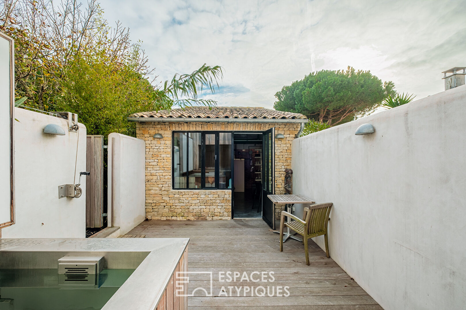 Contemporary with high-end finishes