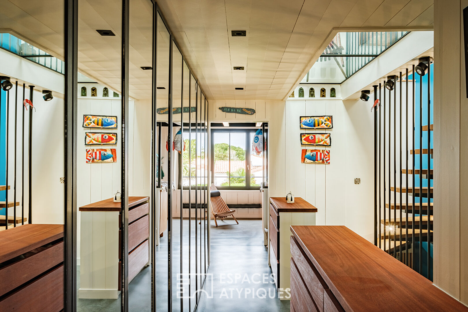 Contemporary with high-end finishes
