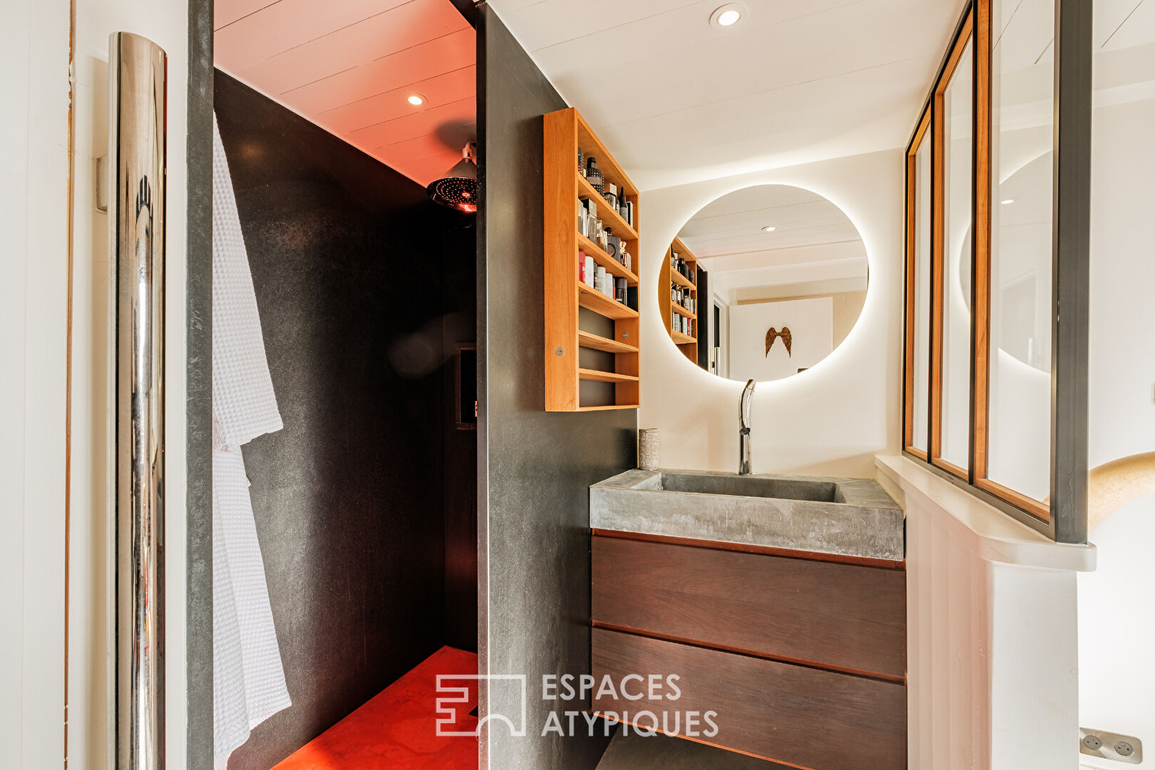 Contemporary with high-end finishes