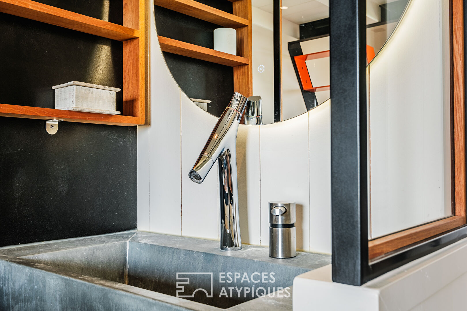 Contemporary with high-end finishes