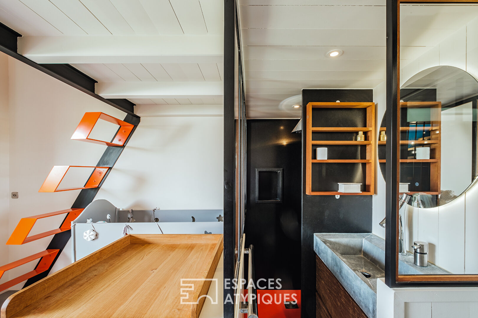 Contemporary with high-end finishes