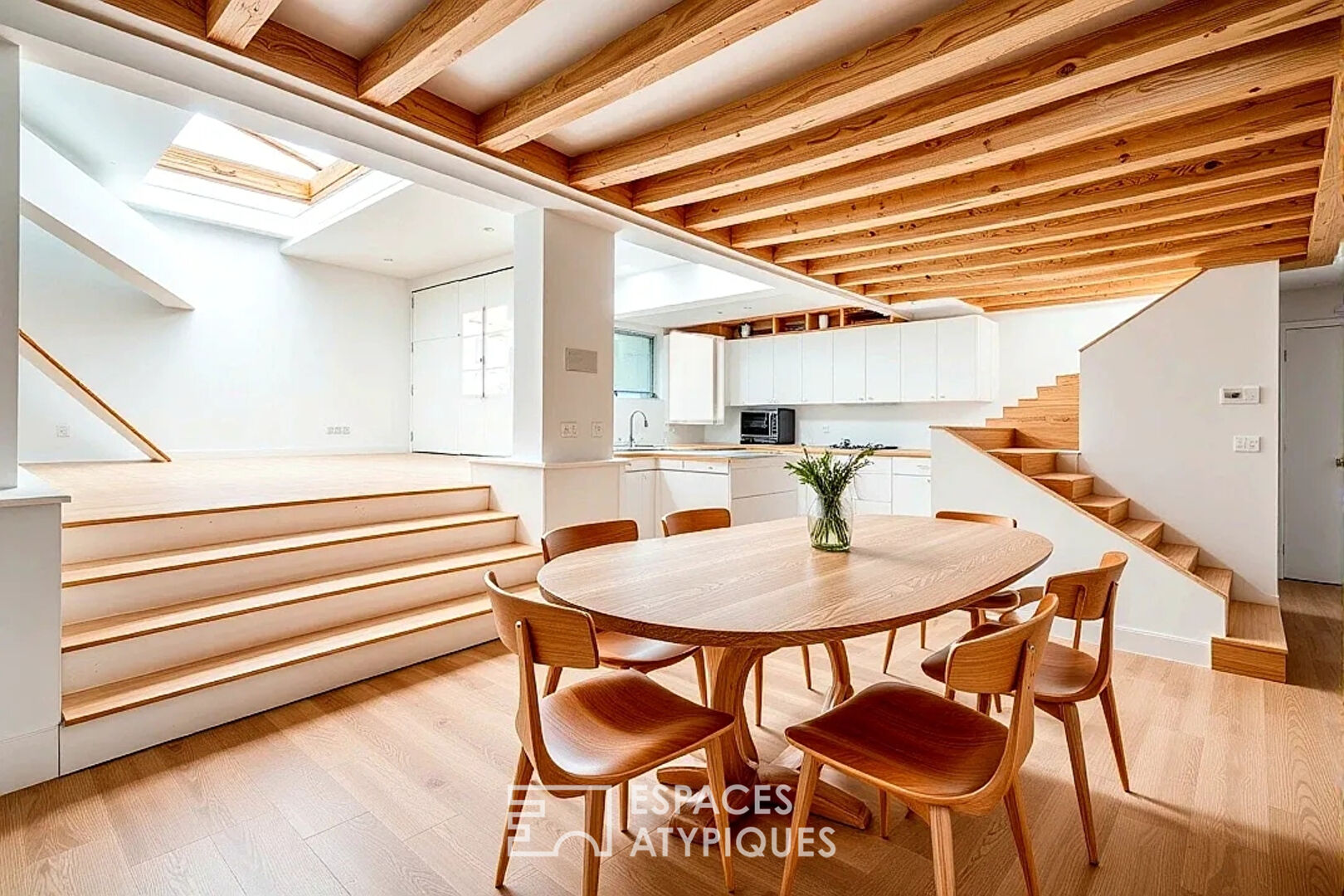 Ancien atelier réhabilité en loft de caractère
