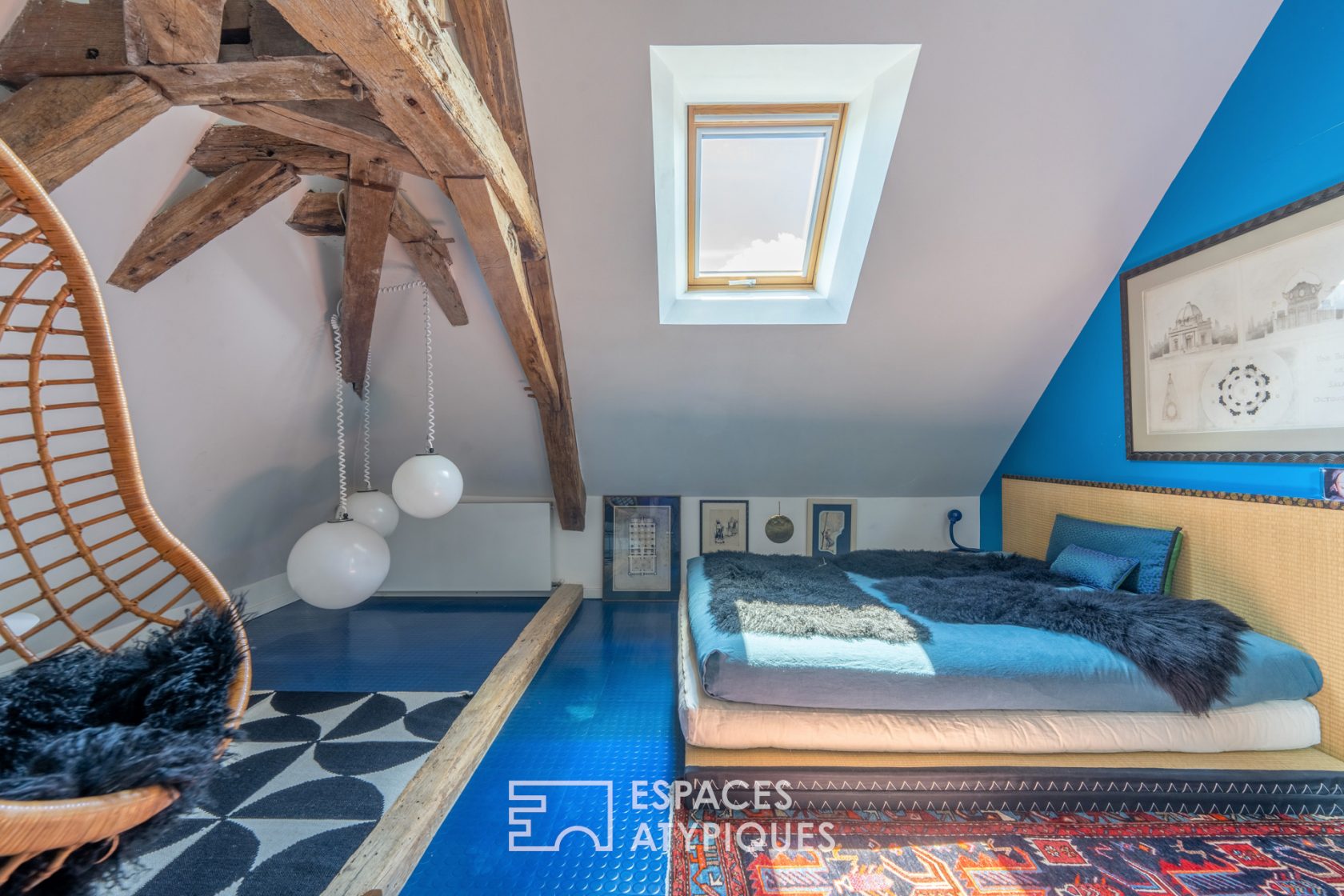 Ancien presbytère rénové en coeur de village