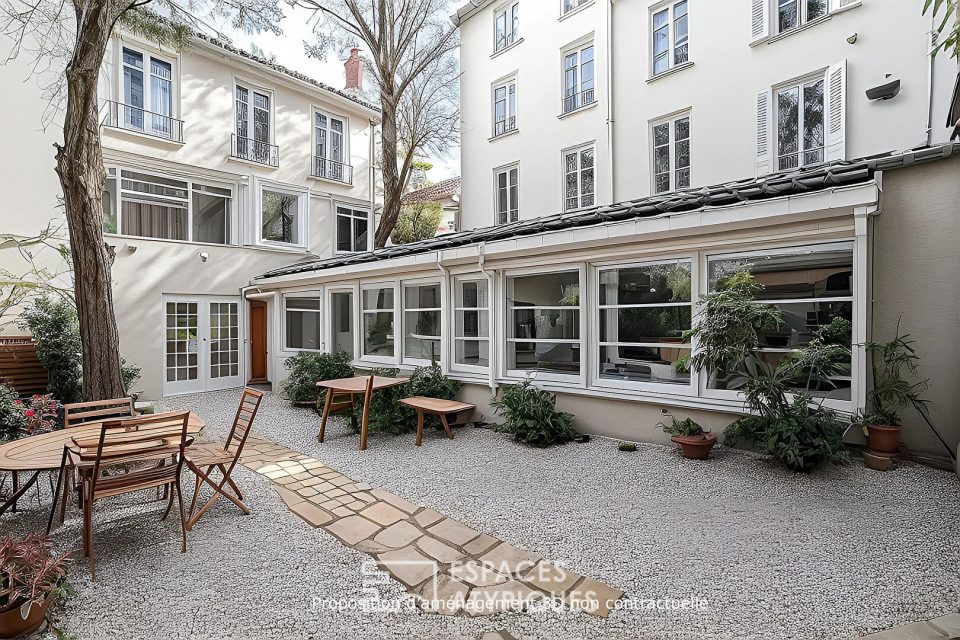 Loft des merveilles avec jardin aux Batignolles
