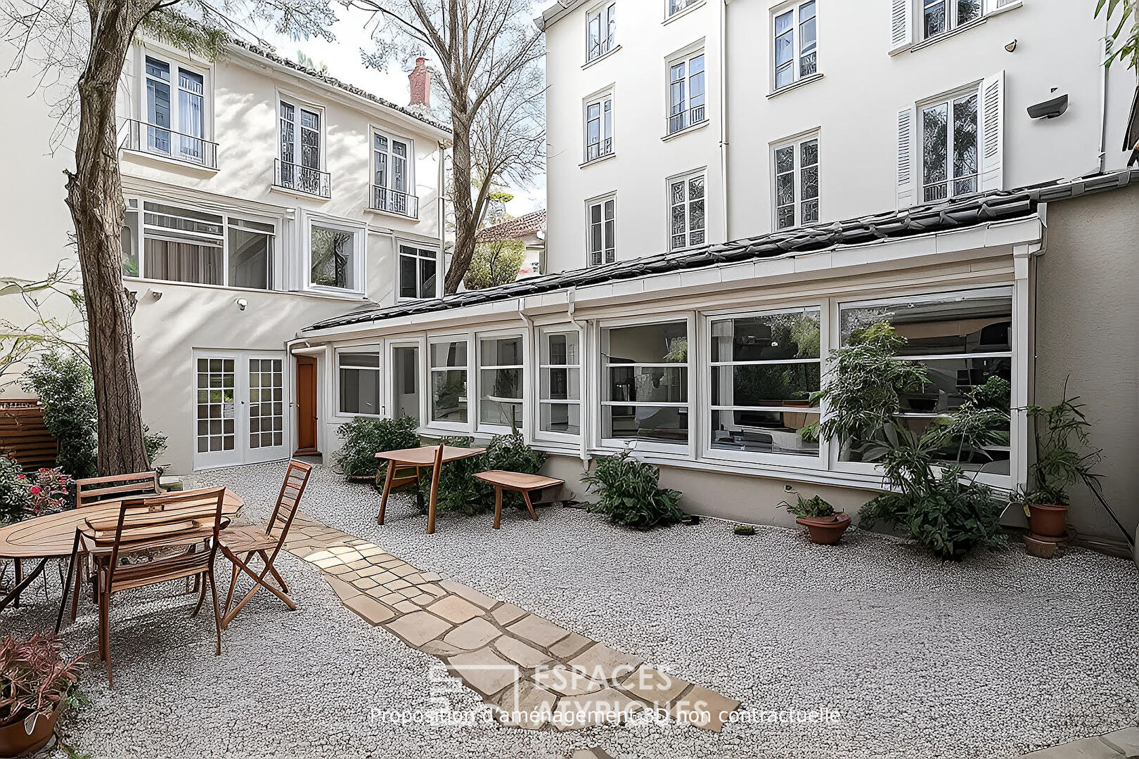 Loft des merveilles avec jardin aux Batignolles