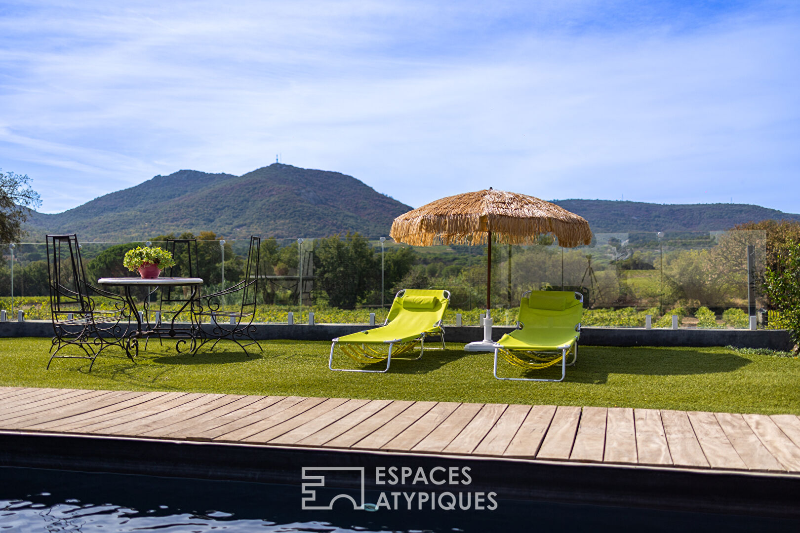 Villa contemporaine au coeur des vignes