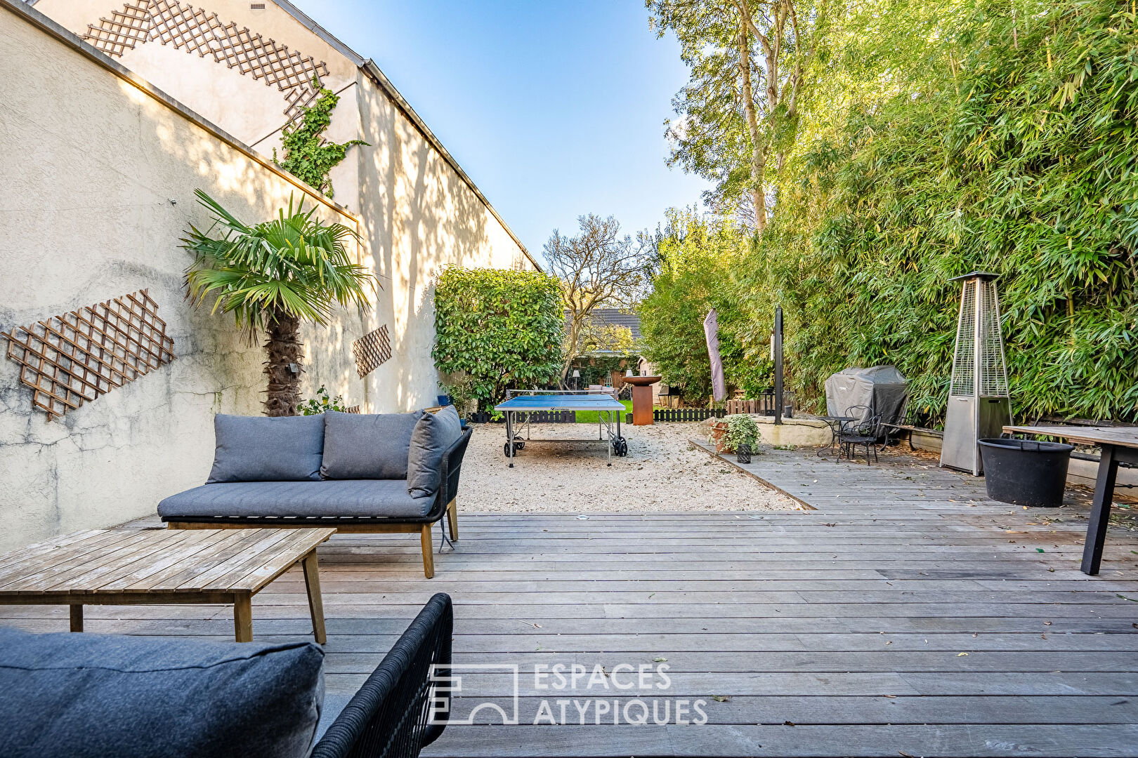 Maison familiale avec jardin en centre-ville de Vaucresson