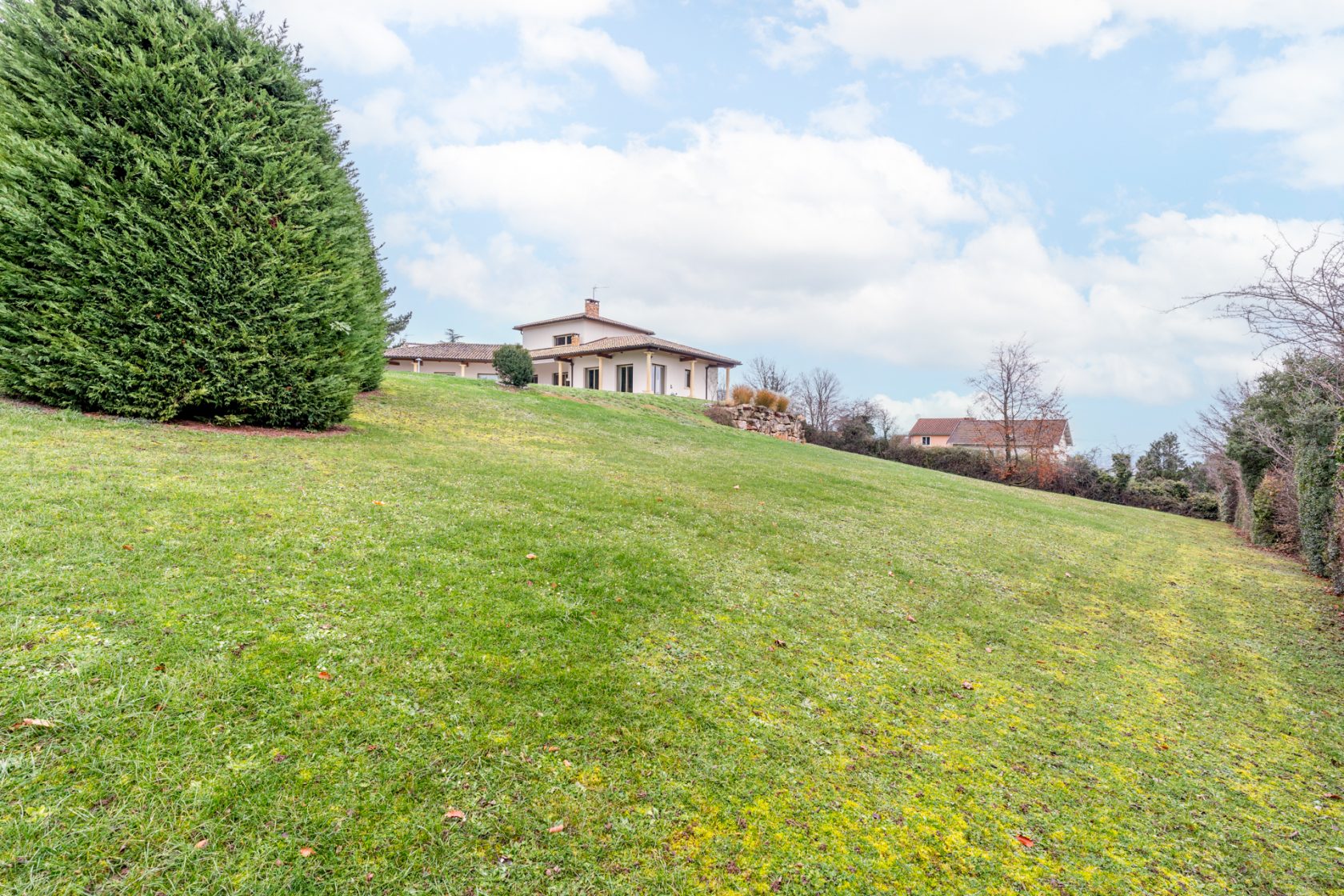Villa with view of Mont Blanc
