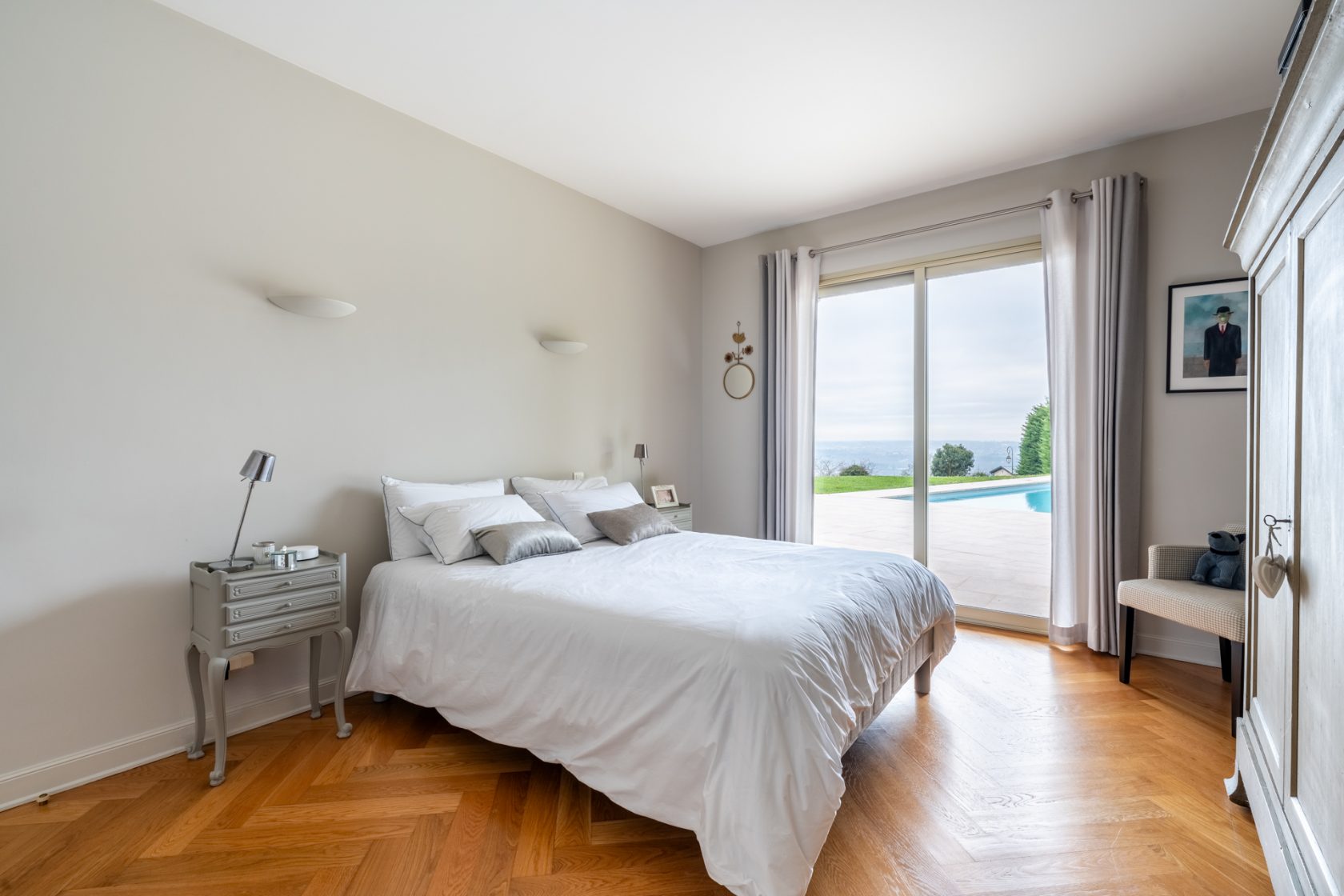 Villa with view of Mont Blanc
