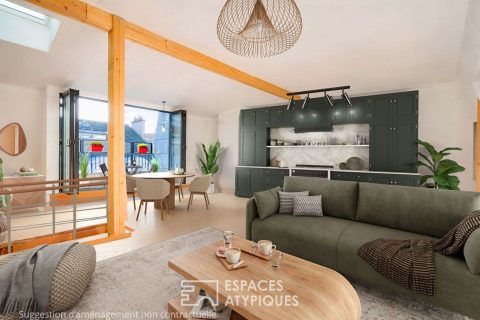 Loft on the top floor to be converted