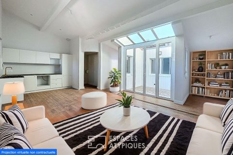 Appartement avec patio à Fondaudège