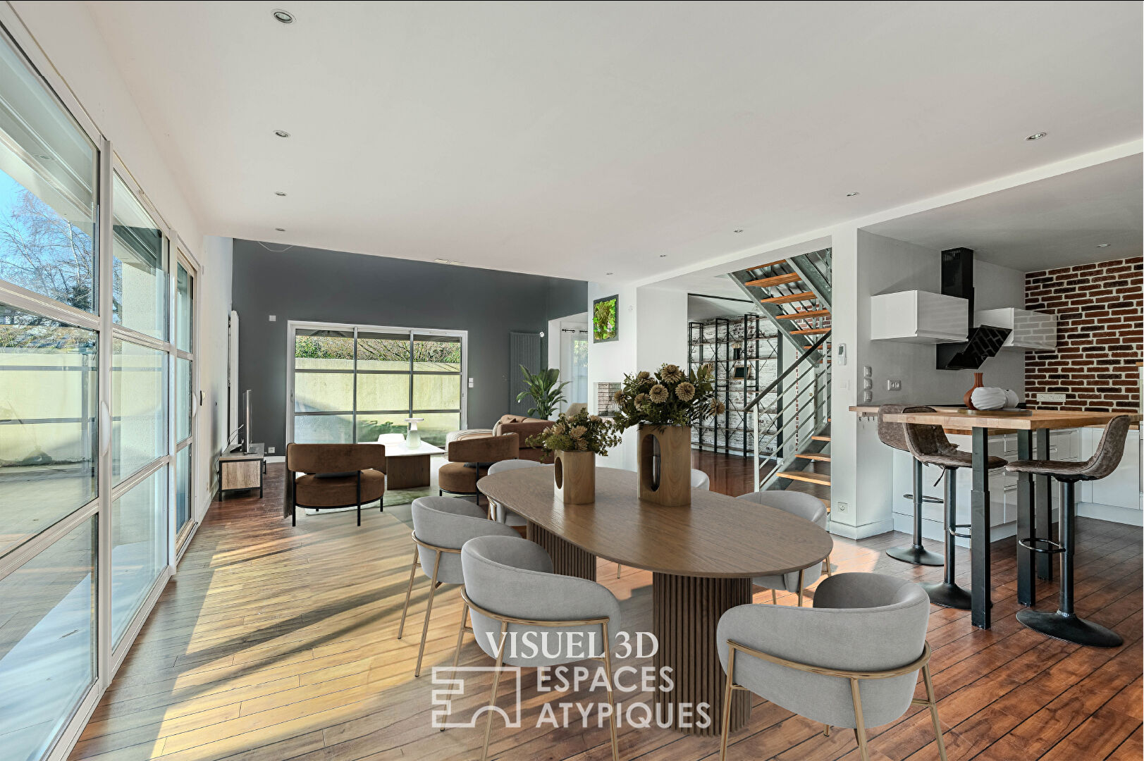 Elegant and bright loft in the heart of the Longchamp district