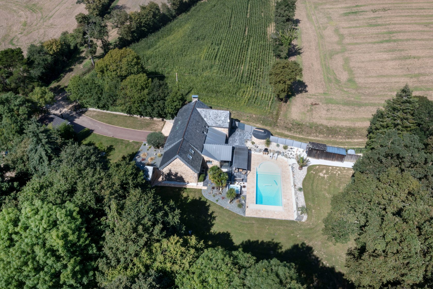 Charming character property with swimming pool