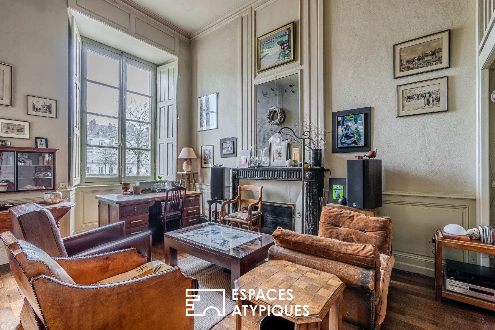 Appartement de charme au cœur historique de Nantes, dans un ancien hôtel particulier classé