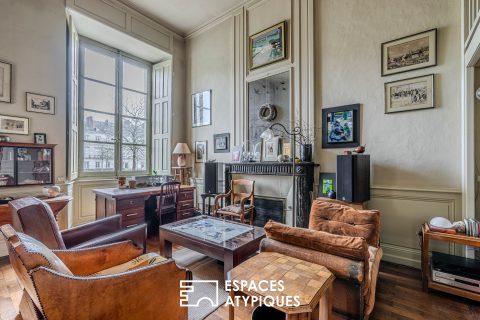 Appartement de charme au cœur historique de Nantes, dans un ancien hôtel particulier classé