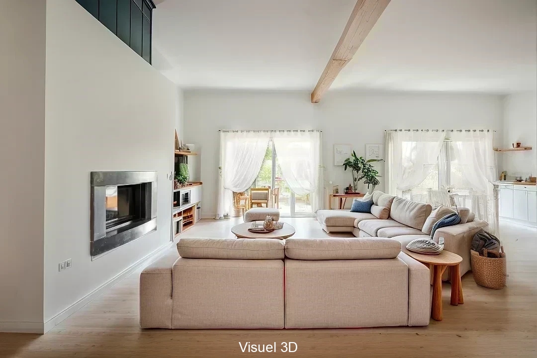 Maison haut de gamme avec piscine
