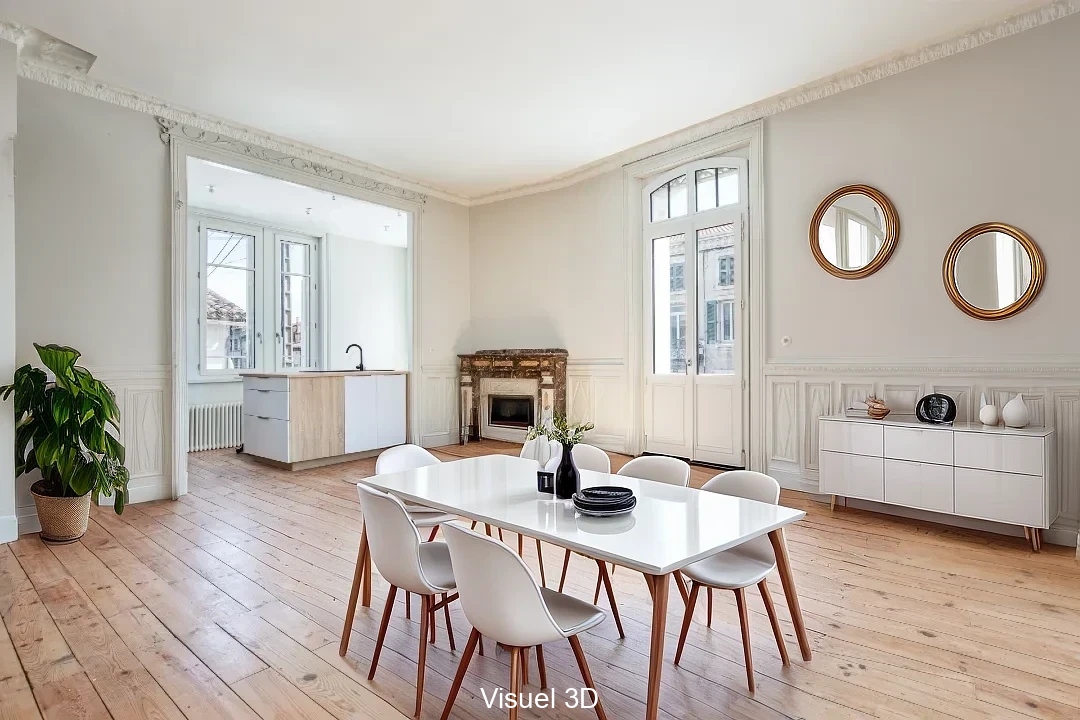 Maison bourgeoise rénovée avec jardin