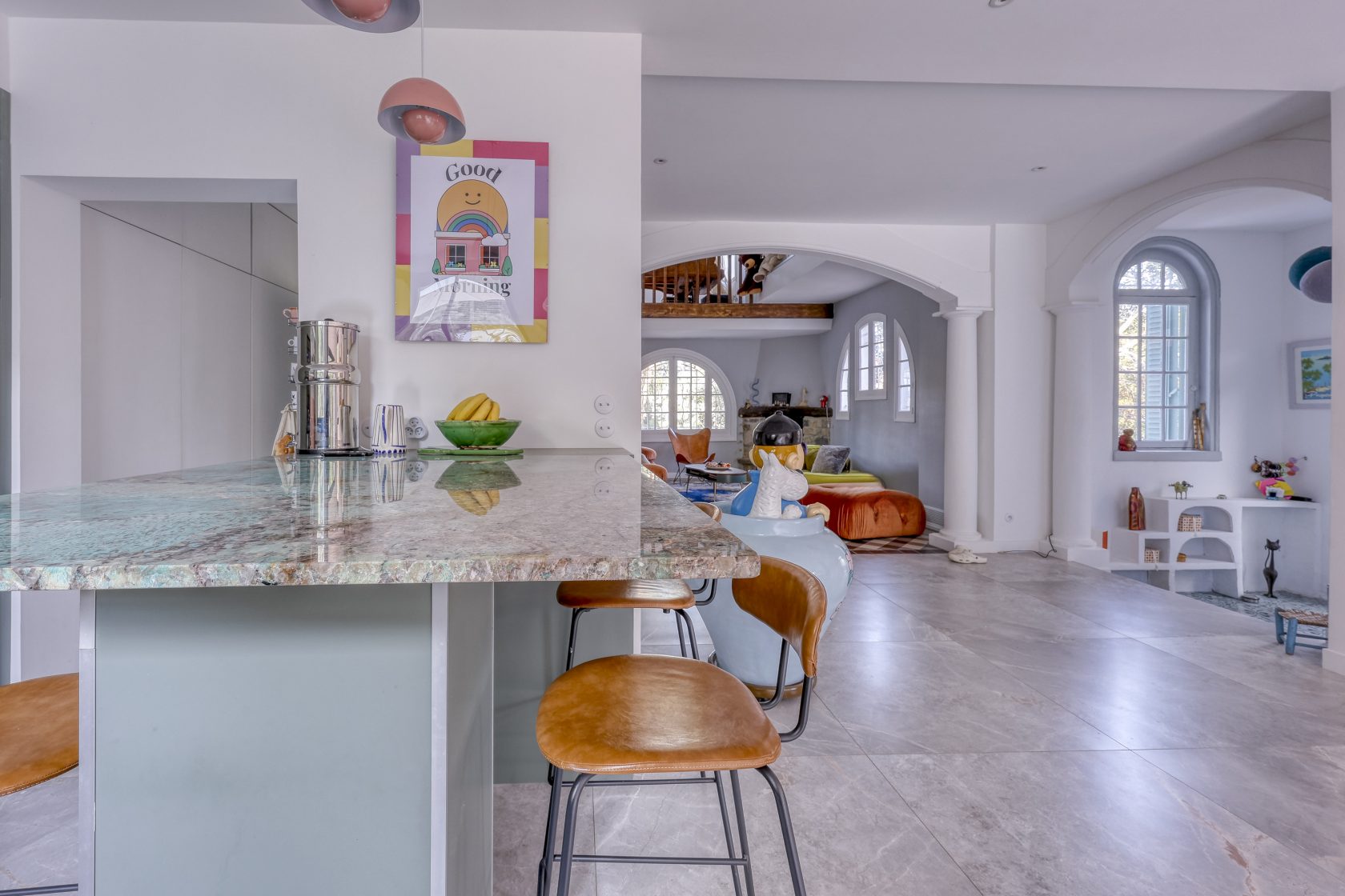 Maison Art déco rénovée au Cap Brun