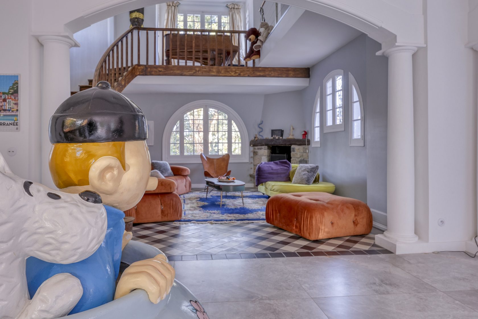 Maison Art déco rénovée au Cap Brun